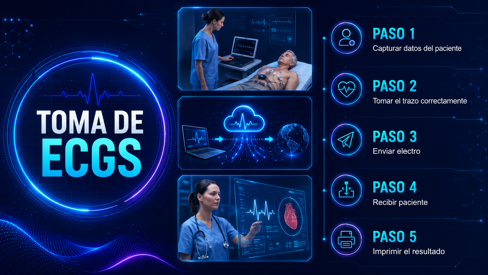 Software DR.ECG, vista 2